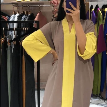 عباية أنيقة (بثوب كريب برادا)