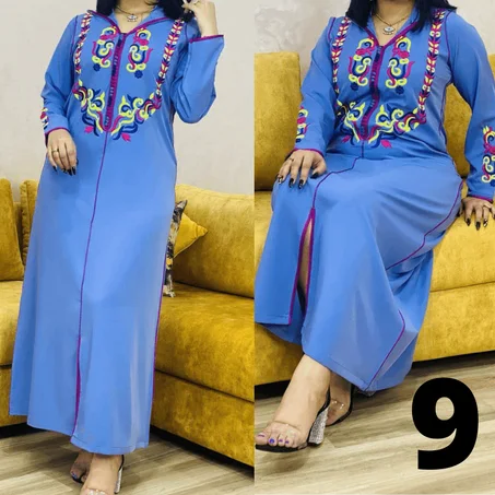 جلابة أنيقة ( ثوب الكريب الممتاز)