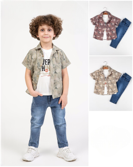 طقم 3 قطع – تصميم عصري بألوان متنوعة وجودة عالية