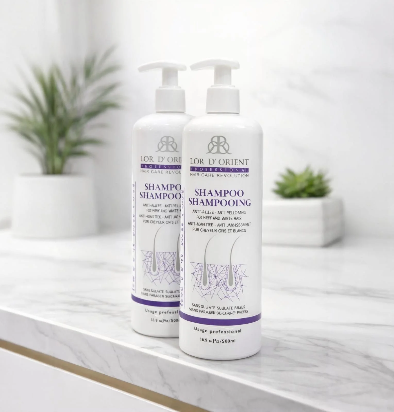 2 L'OR D'ORIENT SHAMPOO