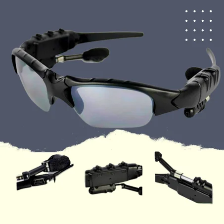 النظارات الشمسية Smart Sunglasses مع سماعة رأس لاسلكية