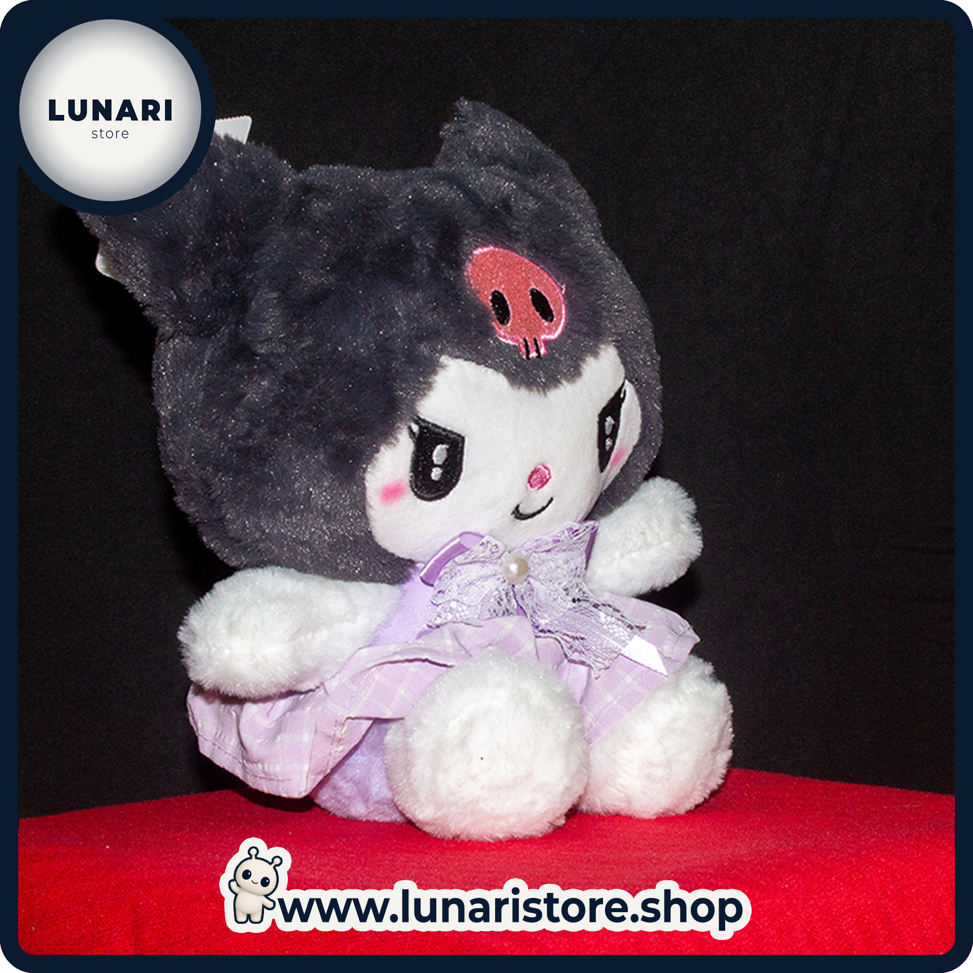 🖤 Peluche Kuromi 💜 – Douce, mignonne et adorable - Qualité premium.