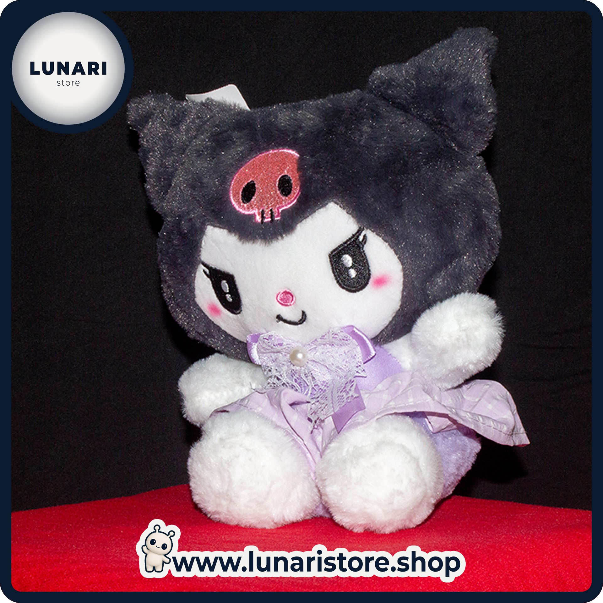 🖤 Peluche Kuromi 💜 – Douce, mignonne et adorable - Qualité premium.