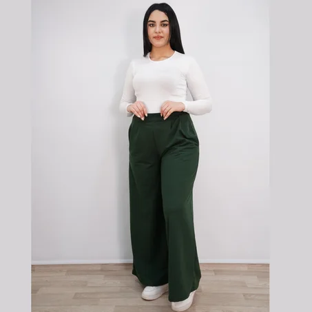 سروال أوفر مونطوني ستايل واسع وراحة طول النهار