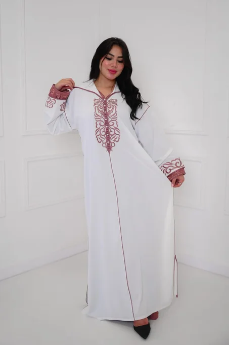 جلابة العيد الأنيقة ✨ تألقي بإطلالة راقية في يوم العيد 💗🖤