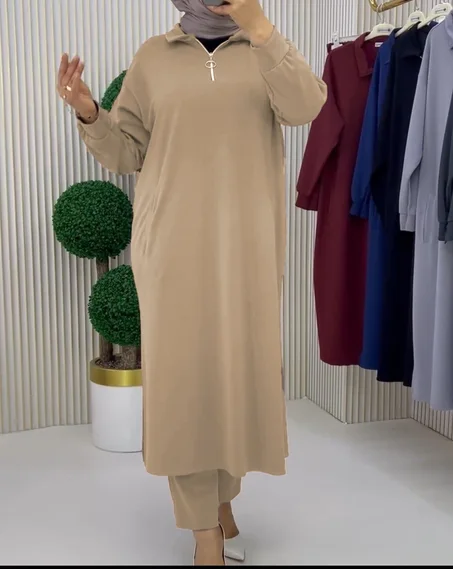 طقم نسائي أنيق راحة وأناقة لكل يوم ✨