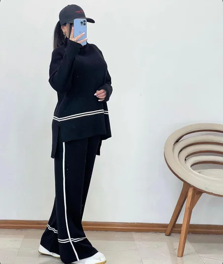 ensemble نسائي أنيق ومريح – إطلالة راقية لكل يوم