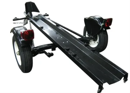 Ace Folding Single Motorcycle Trailer