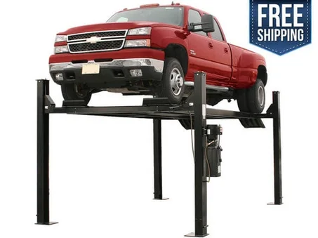 Atlas Garage Pro 9000 Portable Heavy Duty 9000 Lb Capacity 4 Post Lift