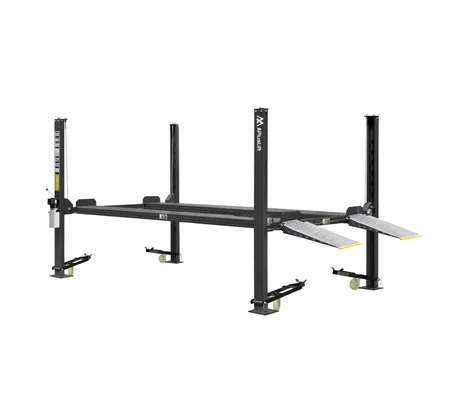 APlusLift Falcon 9000LB 4-Post Portable Parking Storage Service Car Lift - AP-9H or AP-9H-XLT