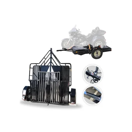 Refurbished Trike and Spyder Ride-Up SRL Stand-Up Motorcycle Trailer
