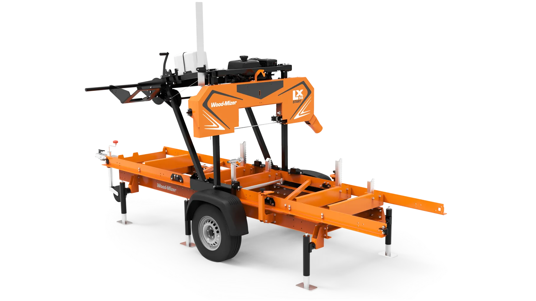 LX50START Portable Sawmill with GO Trailer