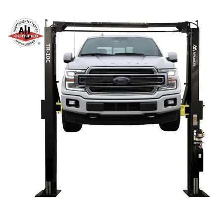 ALI Certified Falcon 10,000LB 2-Post Overhead Single Release Direct Drive Car Lift with 3 Year Warranty
