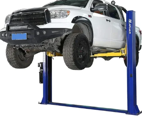 APlusLift HW-10KBP 10000LB Two Post Floor Plate Car Lift/Industry Leading 36 Months Part Replacements