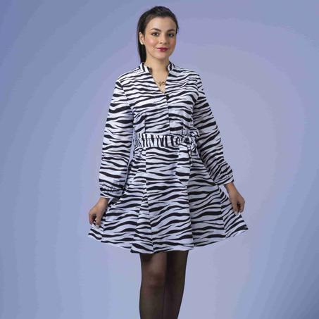 فستان أنيق بتصميم عصري