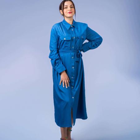 فستان  طويل