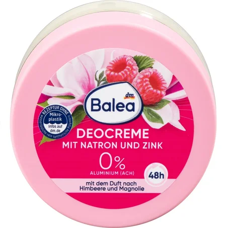 BALEA DEODORANT CREME 0% sels d'aluminium