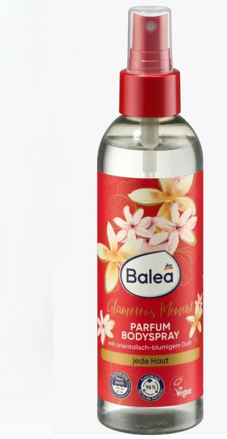 Spray parfumé pour le corps avec une fragrance intense et durable