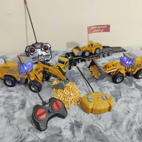 [ السعر : مليون و 420 ألف ] 3 شاحنات البناء في pack واحد