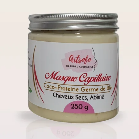 masque capillaire coco- aux protéine de blé 200gr