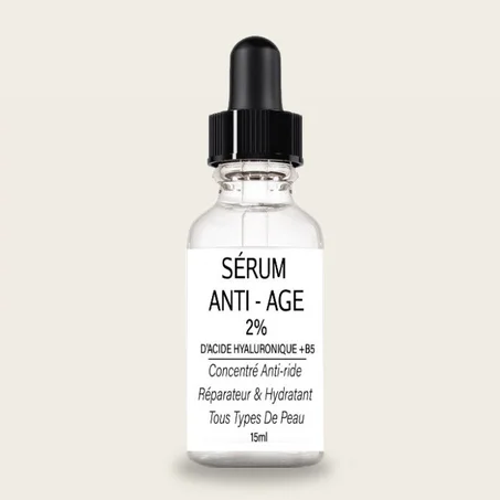 Serum anti age à l'acide hyaluronique