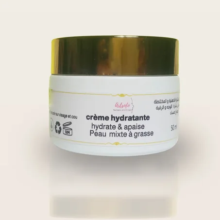 La crème hydratante au zinc