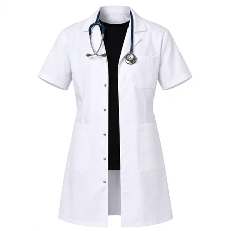 Blouse Demi Manches Col Chemisier- Femme