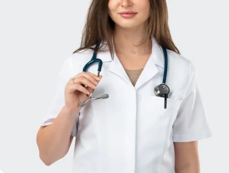 Blouse Demi Manches Col Chemisier