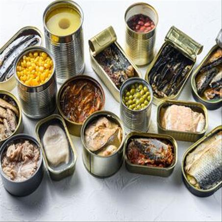 |es boîtes de conserve - علب التخزين