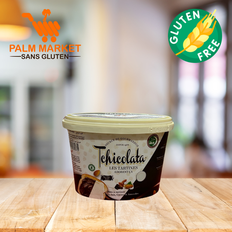 Tchicolata Pate à tartiner au lait , Cacao & Amandes