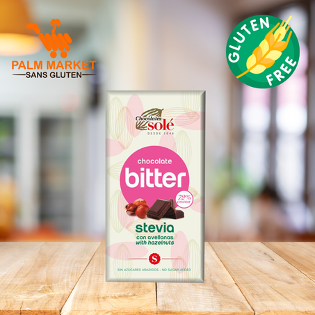 Chocolates Solé Bitter Hazelnuts 72%