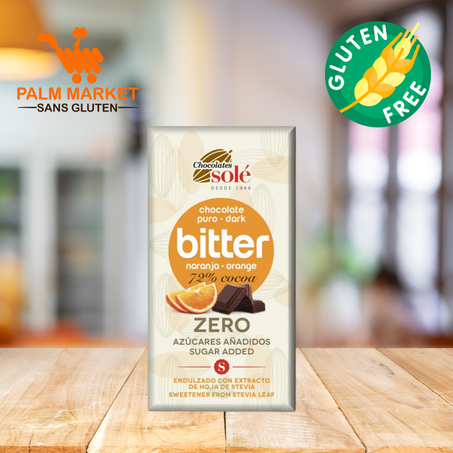 Chocolates Sold bitter orange 72%