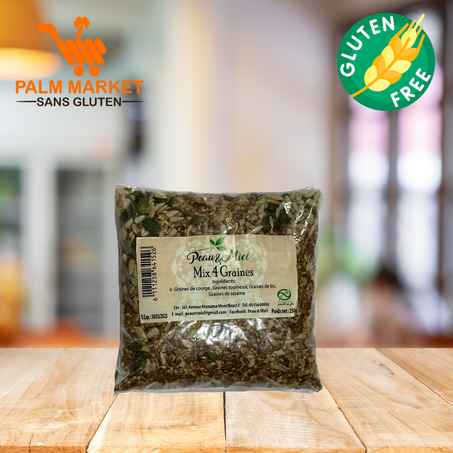 Peau&miel Mix 4 Graines 250 g