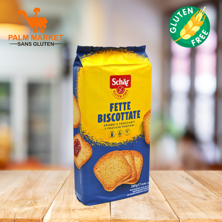 Schar fette biscottate