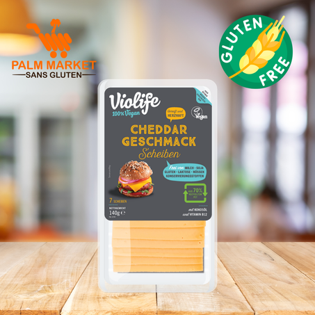 Violife Cheddar Flavour 7 Slices 140 g