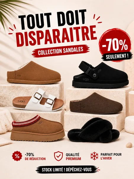 TOUT DOIT DISPARAITRE -70%