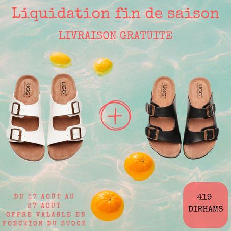 Promotion du rêve - ETE 2024 : 2 Sandales au prix d'1