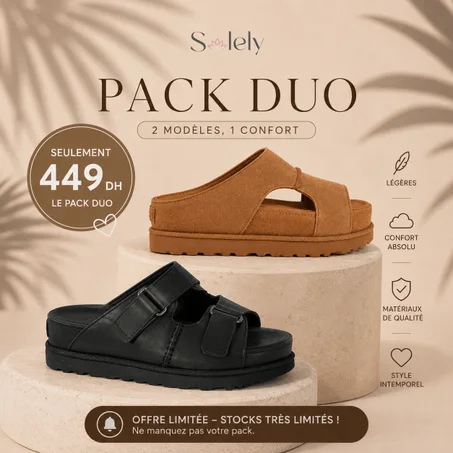 2 Sandales UGG - OFFRE VIP