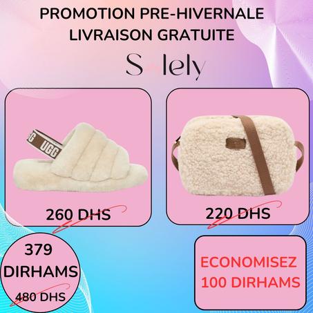 Pack UGG - mini sherpa & slide