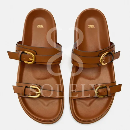 BUCKLED SANDALS - MODELE ZARA (-70%)
