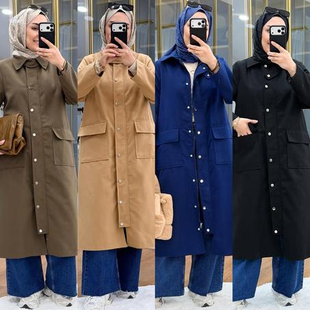 ✨ معطف ترنش أنيق