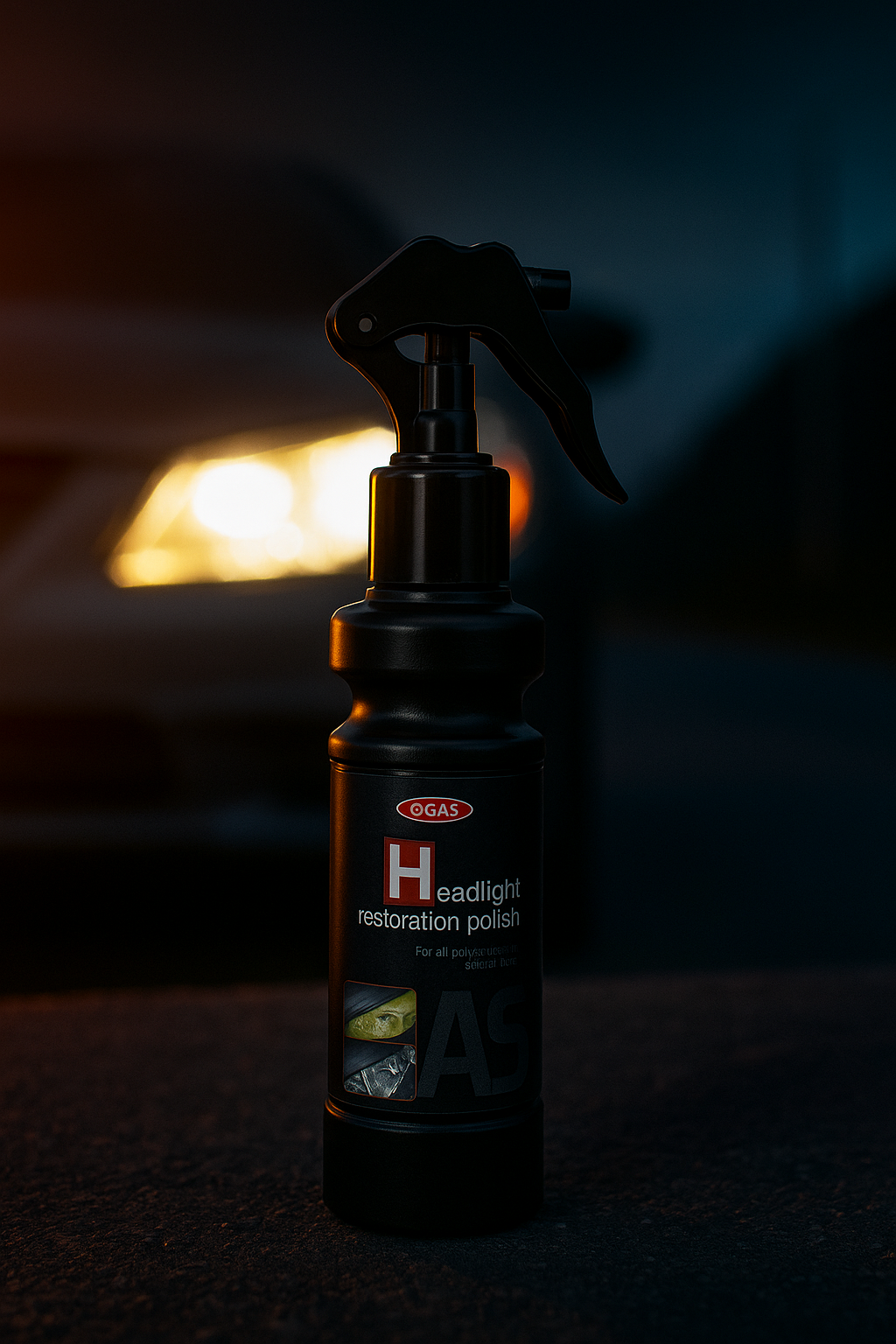 SPRAY POLISSAGE PHARES