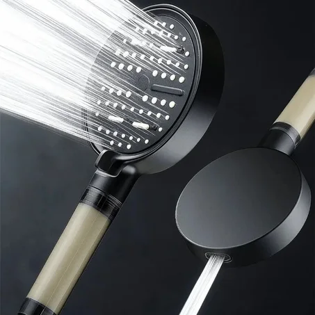Pommeau de Douche Haute Pression à 6 Modes