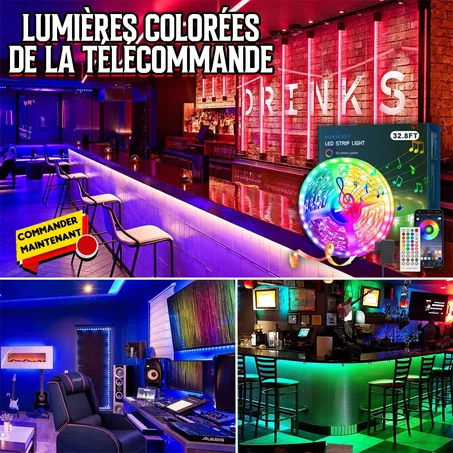 💡Lumières colorées A application Telephonique😎