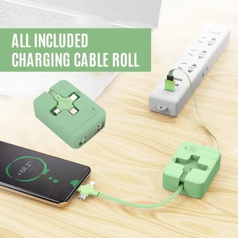 Chargeur 3 en 1 et Support de Téléphone
