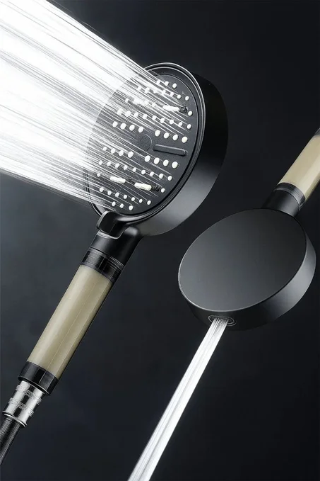 Pommeau de Douche Haute Pression à 6 Modes
