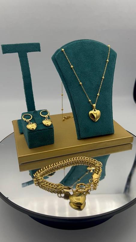 PARURE COEUR 3 PCS 💓