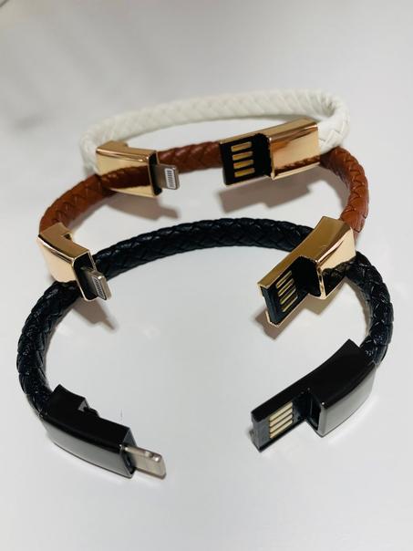 Bracelet Cable Chargeur 2024 شاحن سريع في سوار من الجلد الصناعي