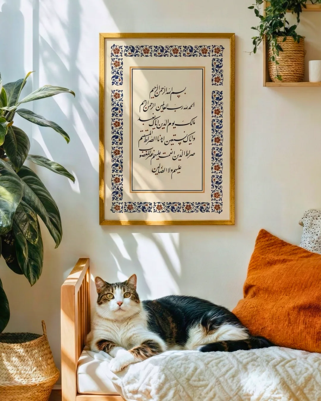 Surah Al-Fatiha Wall Art | ســــورة الفاتحـة | زينة المكان وبركة الزمان