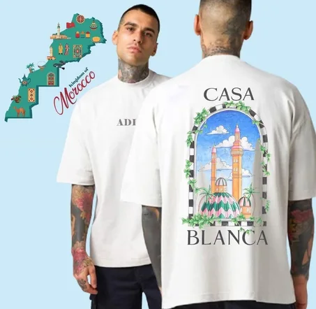 تيشيرت "CASABLANCA"